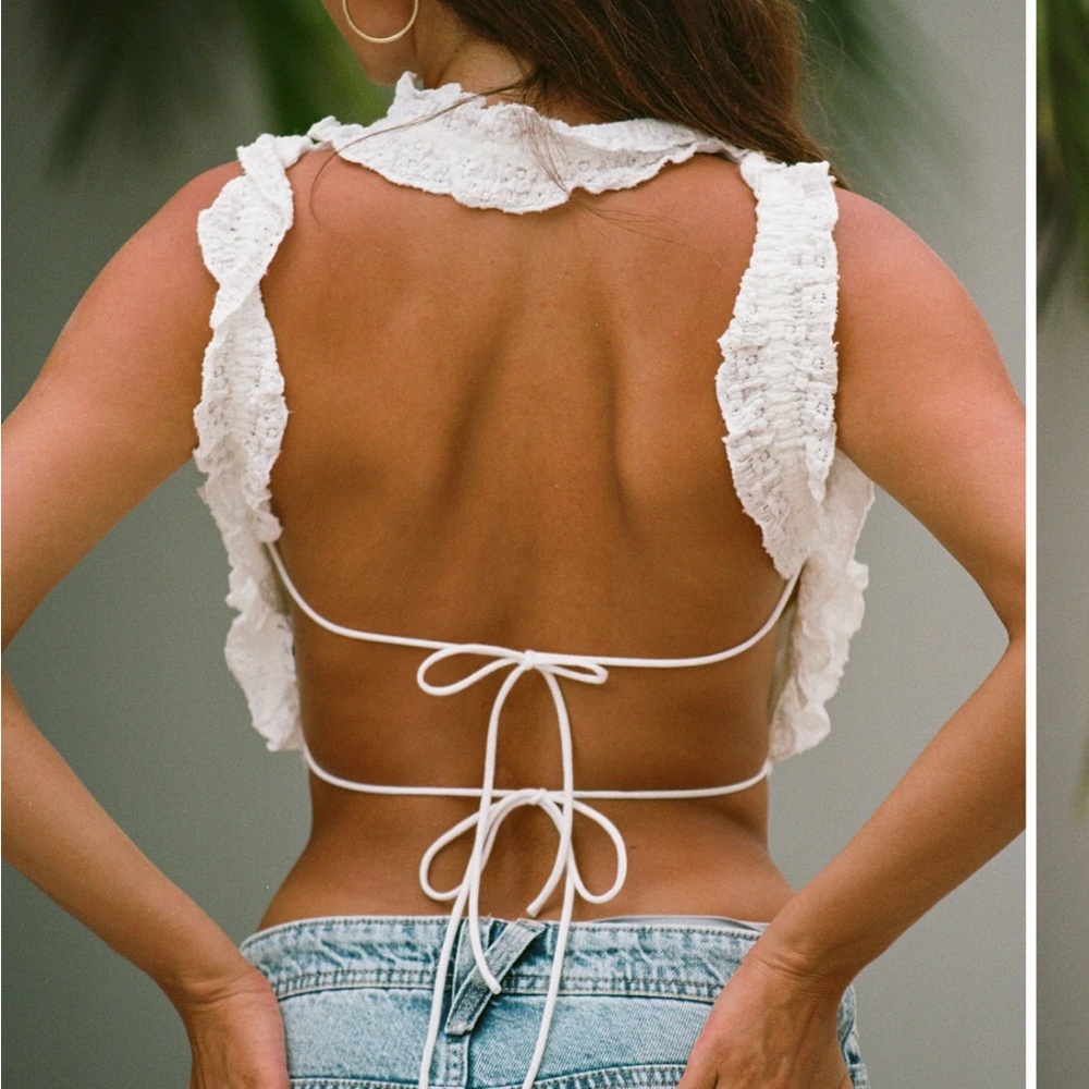 Sabo Skirt NWT Backless Honey Top Size M